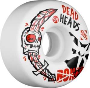 Bones Dead Heads 54mm 83b 4pk ST TECH FORM skate wheels  