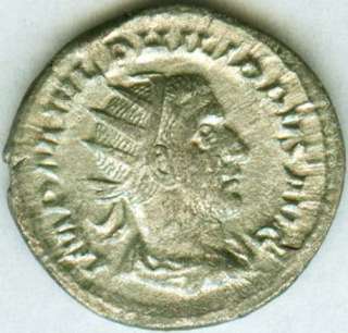 Silver Roman Denarius Emperor Philip the Arab Goddess of Peace Pax 