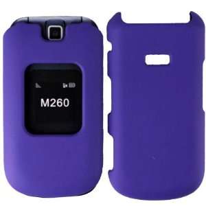  Dark Purple Hard Case Cover for Samsung Factor M260 Cell 