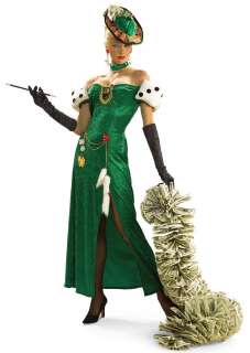 Adult Lady Luck Casino Gambler Womans Halloween Costume  