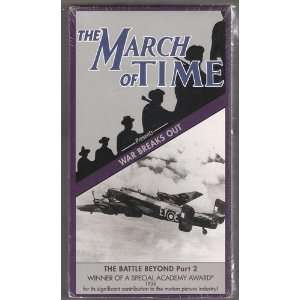  March of Time War Breaks Out [VHS] Westbrook Van Voorhis 