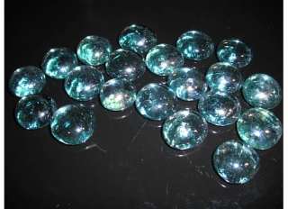 D00358 Light Green Glass Gems / Crafts,Jewelry,OOAK  