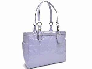 NWT COACH EMBOSSED LEATHER GALLERY TOTE BAG F16564  