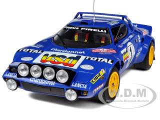   18 scale diecast model car of lancia stratos hf 1 rally monte carlo