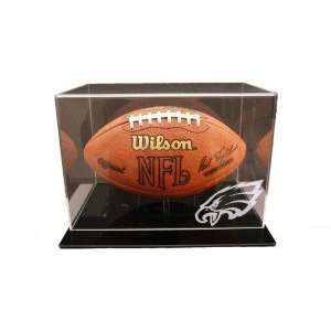  Philadelphia Eagles Black Acrylic Football Display: Sports 