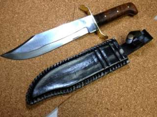 Bowie Knife Original Design 15 length with wood handle  