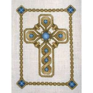  Celtic Jeweled Cross   Cross Stitch Pattern Arts, Crafts 