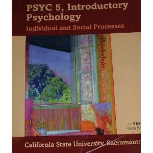   Stagte University Sacramento) (9781429229005) David Myers Books