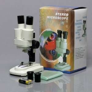 AmScope 20x 40x Cordless Led Student Stereo Microscope:  