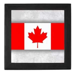  Keepsake Box Black Canadian Canada Flag HD: Everything 