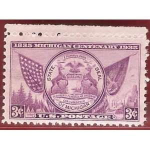  Stamps US State Seal Michigan Scott 775 MNHVF Everything 