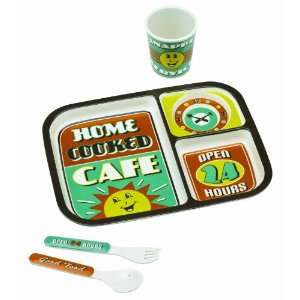  Sugarbooger Tray Set, Home Cooked Cafe Baby