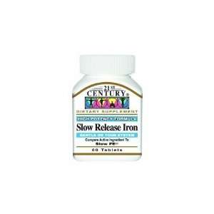   Iron Tablets, 60 Count (Compare Active Ingredient To Slow Fe) Health