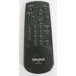 Admiral TV Remote Control Electronics