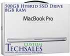   Pro 15 8GB RAM 500GB SSD Hard Drive OSX Lion and Windows 7 Pro  