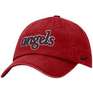 Nike Los Angeles Angels of Anaheim Red Dug Out Adjustable 