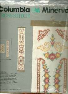 CM VINTAGE VICTORIAN BELL PULL KIT STAMPED CROSS STITCH  