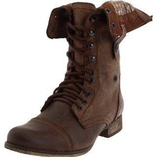 Steve Madden Womens Cablee Lace Up Boot