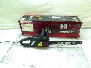 CRAFTSMAN 18 ELECTRIC CHAIN SAW 4 HP 34118 CHAINSAW TADD  