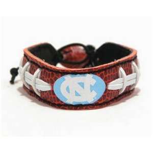  North Carolina Tar Heels Classic Football Bracelet: Sports 