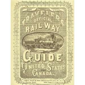  June of 1868 issue of the Official Railway Guide 
