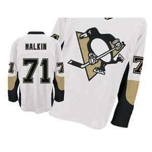 Pittsburgh Penguins #71 Evgeni Malkin White Hockey Jersey NHL 
