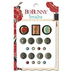  Bo Bunny Press   Serenity Collection   Brads: Home 