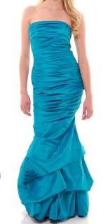 NEW LONG FITTED MERMAID DRESS PROM PLUS SIZE BRIDESMAID  