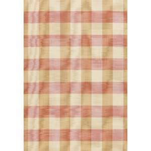  Etienne Moire Check Rose / Chamois by F Schumacher Fabric 