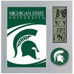    Michigan State Spartans Digital Desk Clock