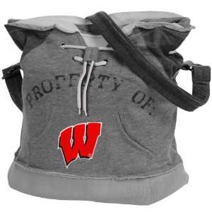    NCAA Wisconsin Badgers Ash Hoodie Duffel