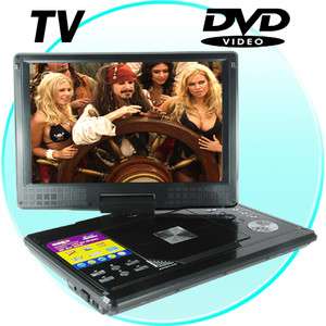   DVD Player 12 Inch Widescreen + Analog TV (PAL, SECAM, NTSC)  