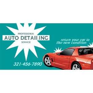   Vinyl Banner   Auto Detailing Get Your Car Like New 