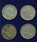 1927 1928 CANADIAN Five 5 Cents GEORGIVS NICKEL COINS  
