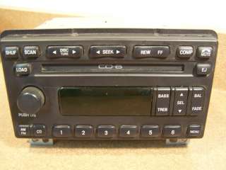   Explorer Mustang 6 disc CD player radio 01 02 03 04 1L2F 18C815 AE