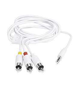 Apple iPod RCA Audio Video Cables  