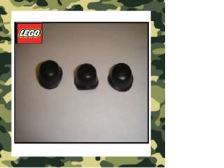 LEGO Black POT HELMET ARMY HAT CAP NEW  