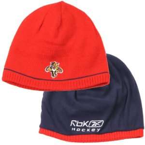  Florida Panthers Reversible Red/Navy Classic Knit Beanie 