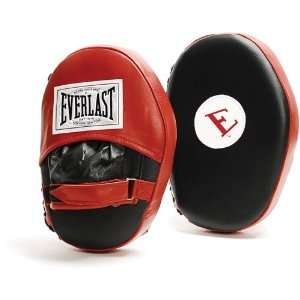    Everlast Professional Classic Punch Mitts, RD/BK