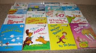 Lot of 75 Dr. Seuss Bright and Early Beginner HC Books  