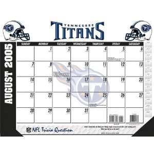  Tennessee Titans 2006 Academic Desk Calendar 22x17 Sports 