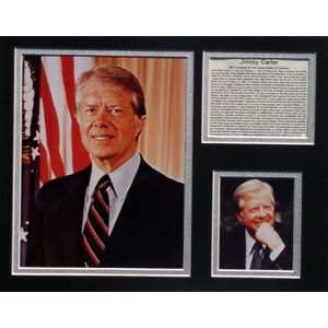  President Jimmy Carter Picture Plaque Framed