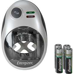 Energizer Easy Battery Charger Kit  