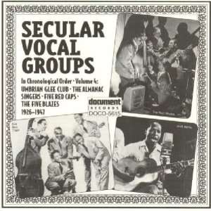  Secular Vocal Groups, Vol. 4 Various Artists Music