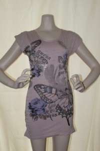 GUESS NEW ITEM SEXY BUTTERFLY TOP/TUNIC *S*  