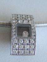 Chopard 18k White gold Diamond Pendant Necklace  