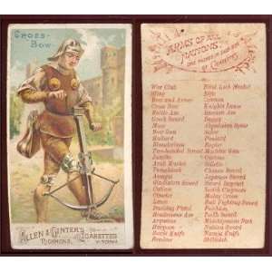 1887 Allen & Ginter N3 Arms of all Nations (Non Sports) Card# 15 cross 