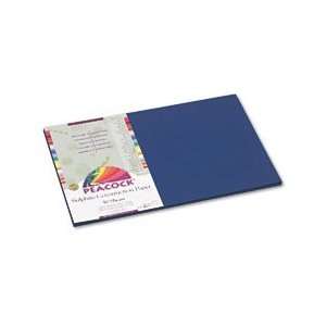 Pacon® PAC P7312 PEACOCK SULPHITE CONSTRUCTION PAPER, 76 LBS., 12 X 