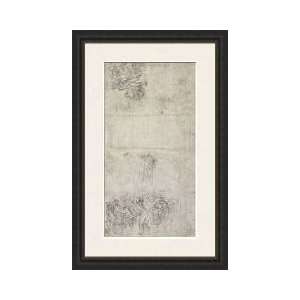  Study For The Last Judgment Framed Giclee Print