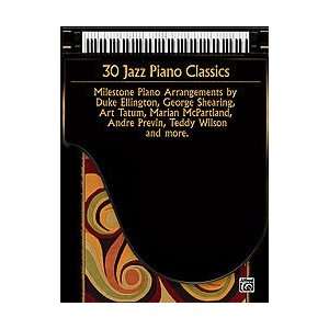  30 Jazz Piano Classics Book